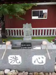 新川皇大神社の手水