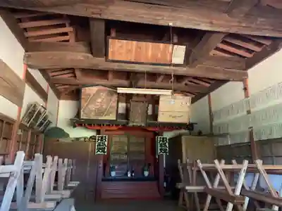 鶴沼神社の本殿・本堂