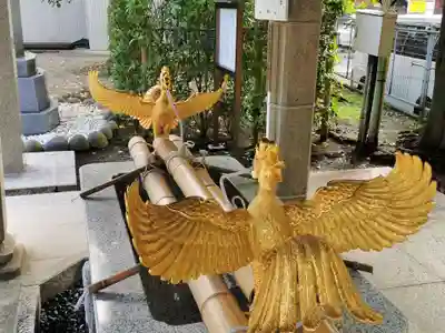 富岡八幡宮の手水舎