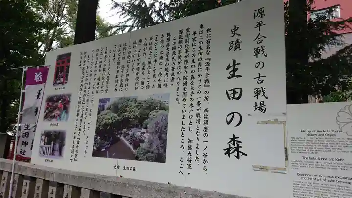 生田神社の歴史