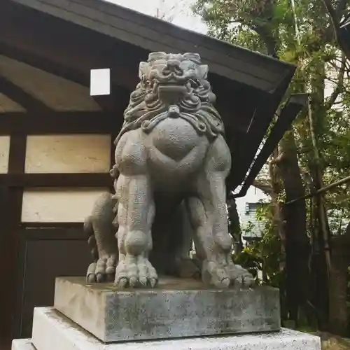 榊神社の狛犬