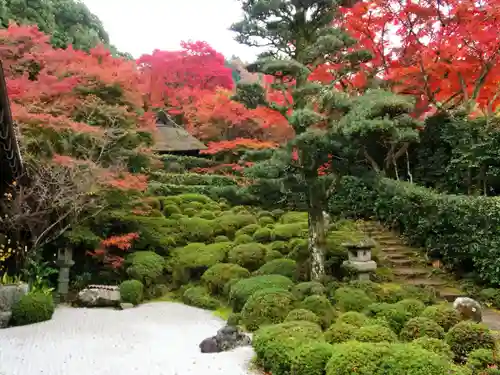 金福寺の庭園