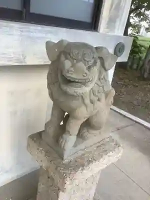 古政神社の狛犬