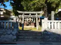 御作田社の鳥居