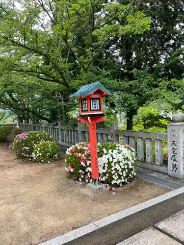 木華佐久耶比咩神社の庭園