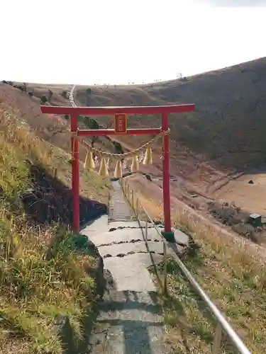 大室山浅間神社の鳥居