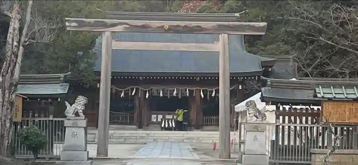 四條畷神社の鳥居