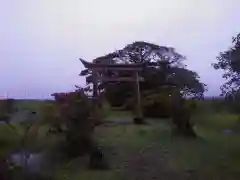 神社(名称不明)の鳥居