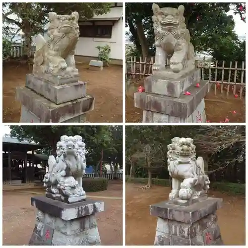 草刈大宮神社の狛犬