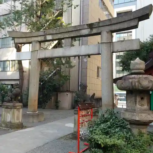 日本橋日枝神社の鳥居