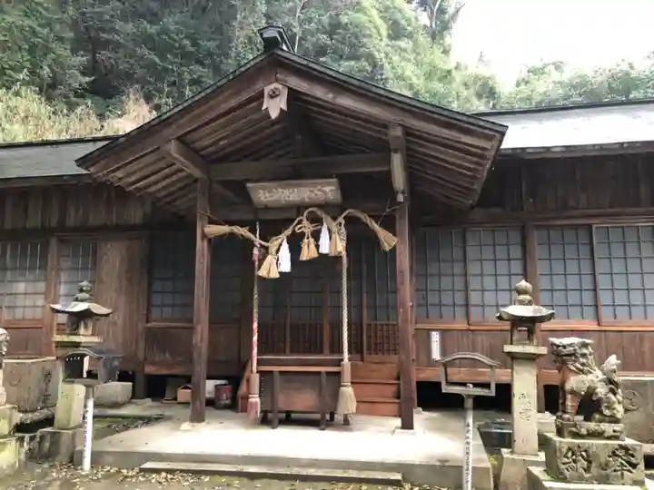天別豊姫神社の本殿・本堂