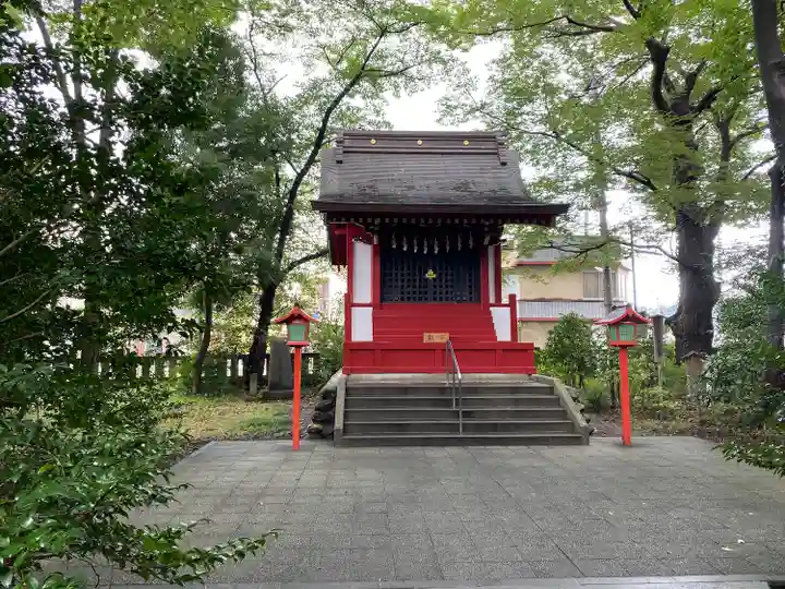 柞祖霊社の本殿・本堂