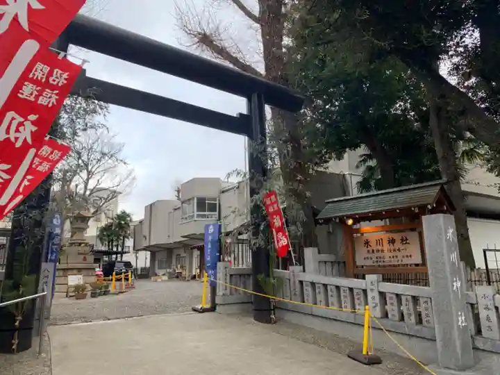 高円寺氷川神社の鳥居