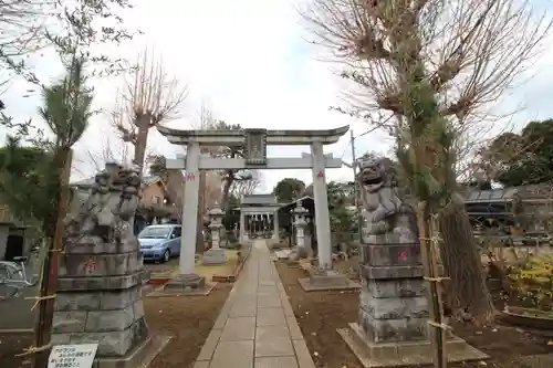 稲荷神社の鳥居