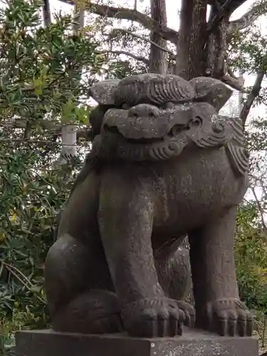 飯香岡八幡宮の狛犬