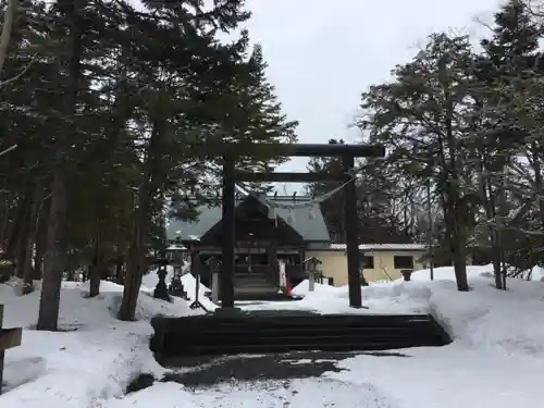 栗沢神社の鳥居