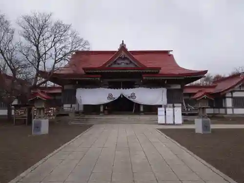 釧路一之宮 厳島神社の本殿・本堂