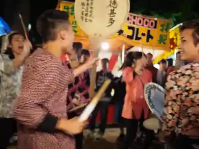 法明寺のお祭り