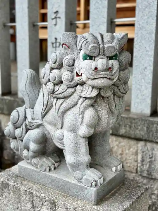 阿保神社の狛犬
