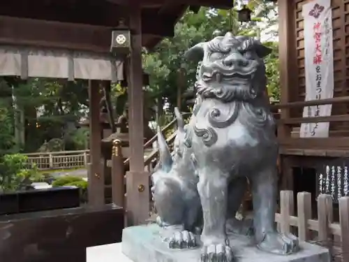 大井神社の狛犬