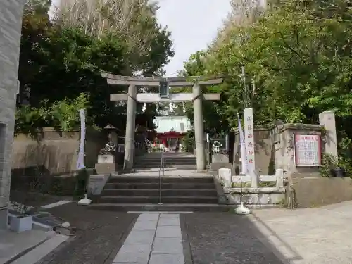 海南神社の鳥居