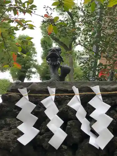 田無神社の狛犬