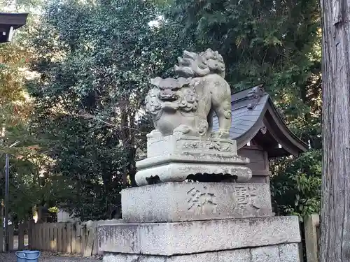 小幡神社の狛犬