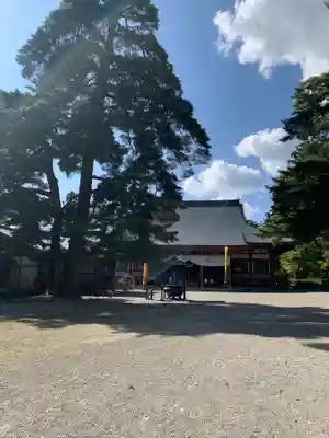 毛越寺の本殿・本堂