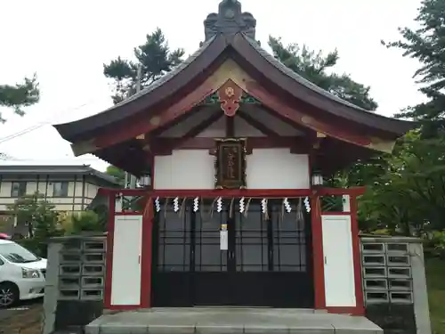 北鎮安全神社の本殿