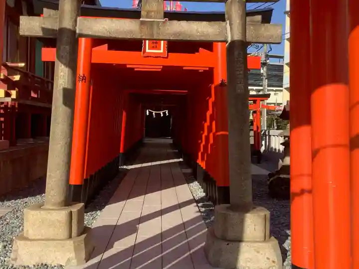 東京羽田 穴守稲荷神社の鳥居
