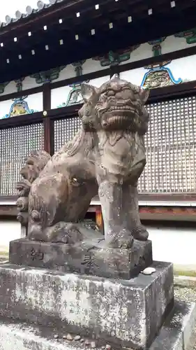 御香宮神社の狛犬