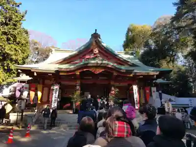 世田谷八幡宮の本殿・本堂