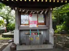 久里浜天神社の手水