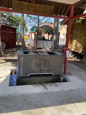 上富良野神社の手水舎