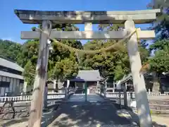 村國神社の鳥居