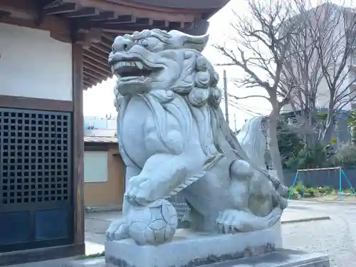 新町八幡神社の狛犬