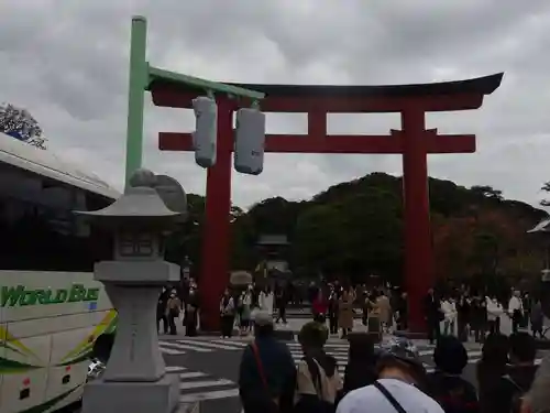鶴岡八幡宮の鳥居