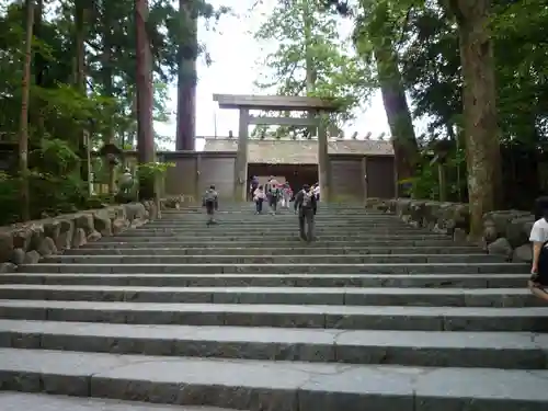 伊勢神宮内宮（皇大神宮）の鳥居