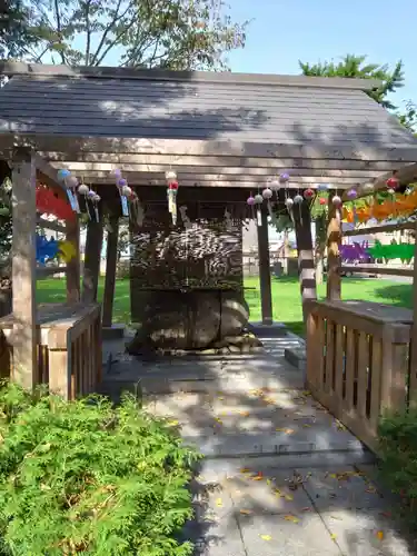 当別神社の手水舎