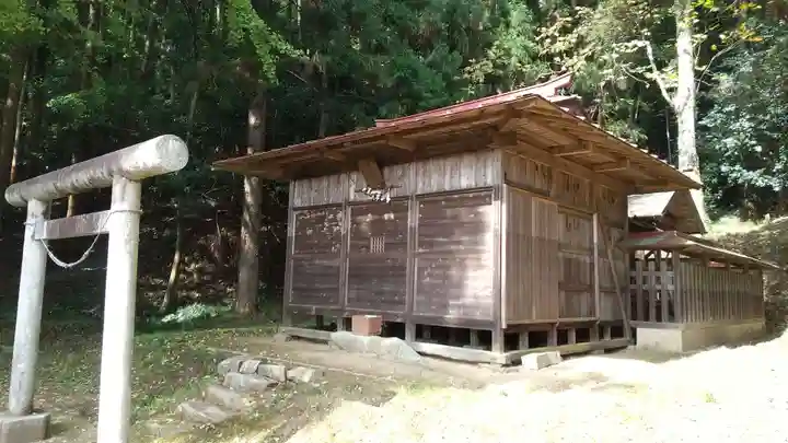 白山神社の本殿・本堂