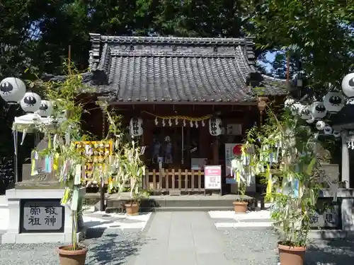 川越熊野神社の本殿