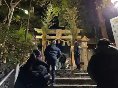 多摩川浅間神社の鳥居