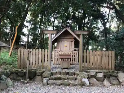 阿射加神社の本殿・本堂