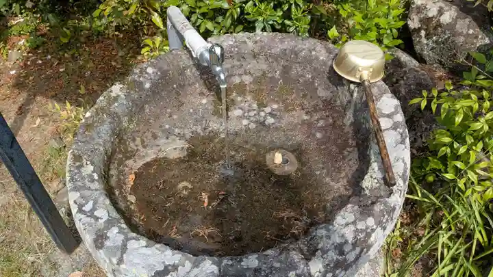 大楽寺の手水舎