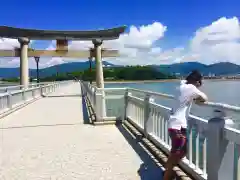 八百富神社の鳥居