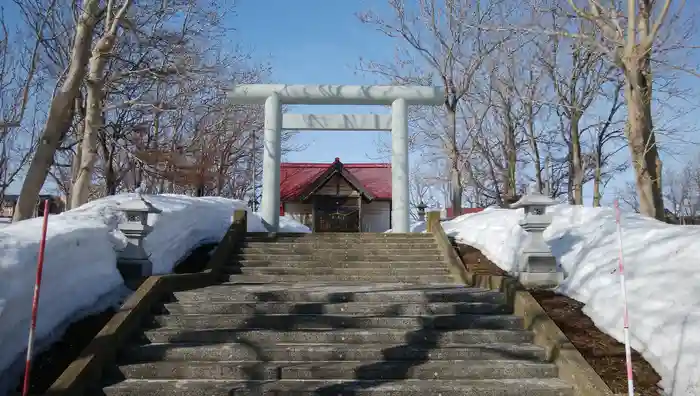 遠別神社の鳥居