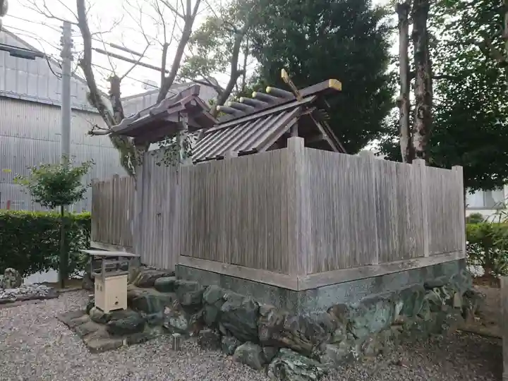 大口神社の本殿・本堂