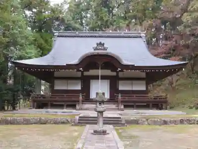 弘川寺の本殿・本堂