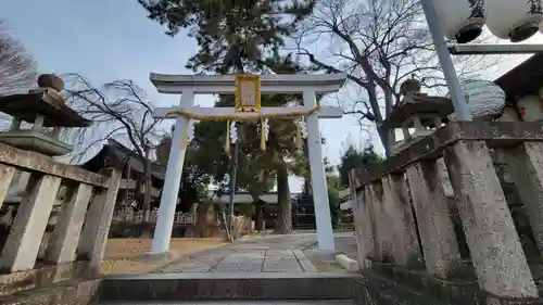 縣神社の鳥居