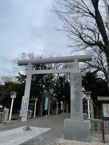 新琴似神社の鳥居